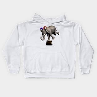 Circus Elephant Kids Hoodie